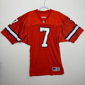 Vintage 80s Russell Athletics NFL Football Denver Broncos Craig Morton #7 Jersey